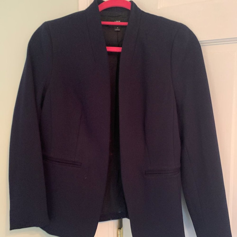 J Crew Navy Blazer
